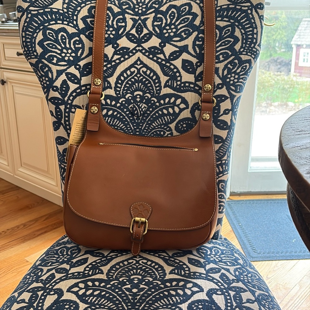 Patricia Nash Brown Crossbody Bag